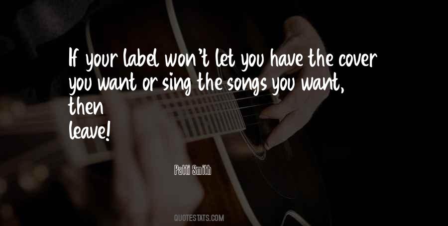 Quotes About Cover Songs #1558311