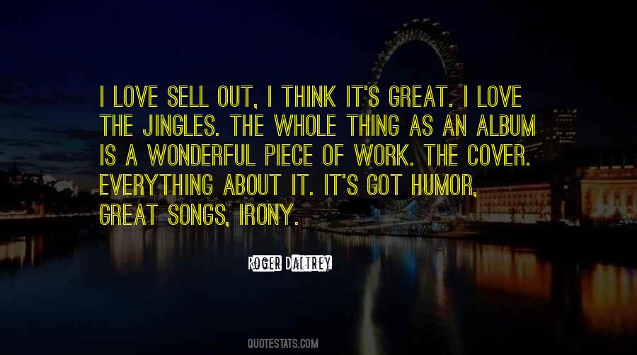 Quotes About Cover Songs #516438