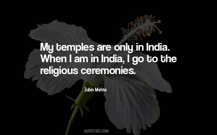 Religious Ceremonies Quotes #1086994