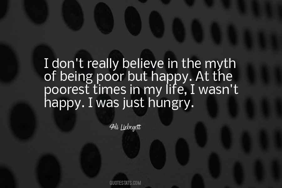 Quotes About Being Poor But Happy #848101