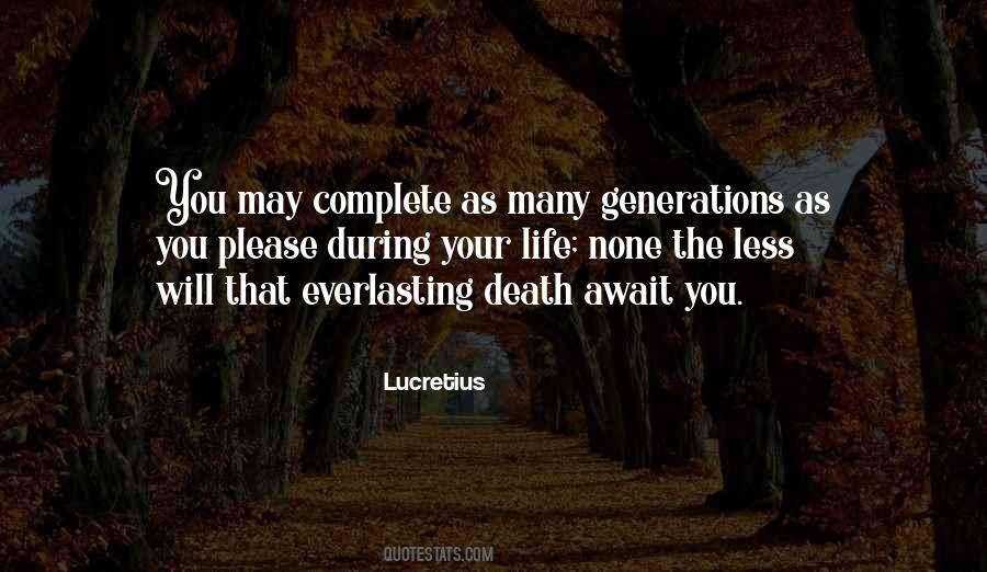 Life Everlasting Quotes #1286542