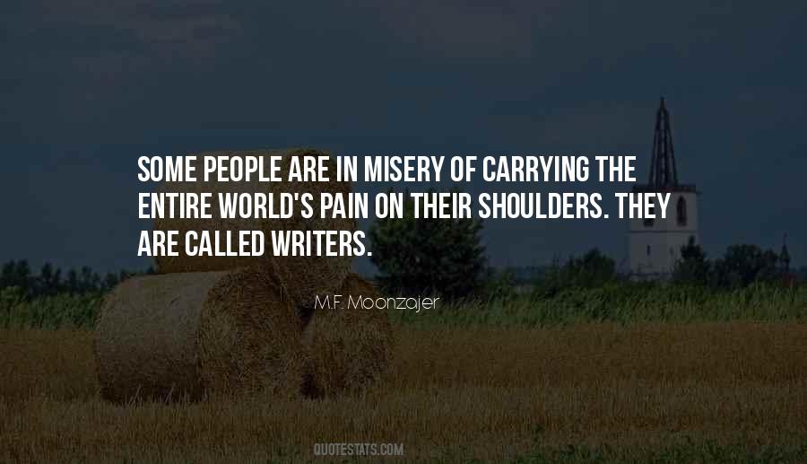 Quotes About Carrying The World On Your Shoulders #1497931