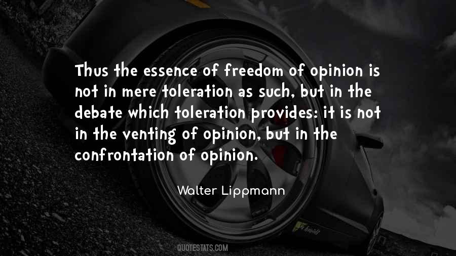 Quotes About Freedom Of Opinion #967804