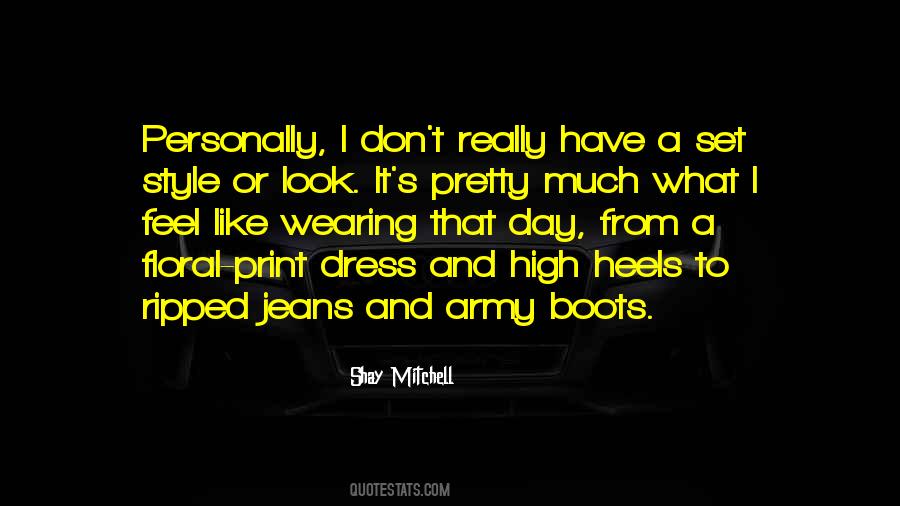 Quotes About Wearing Heels #678070