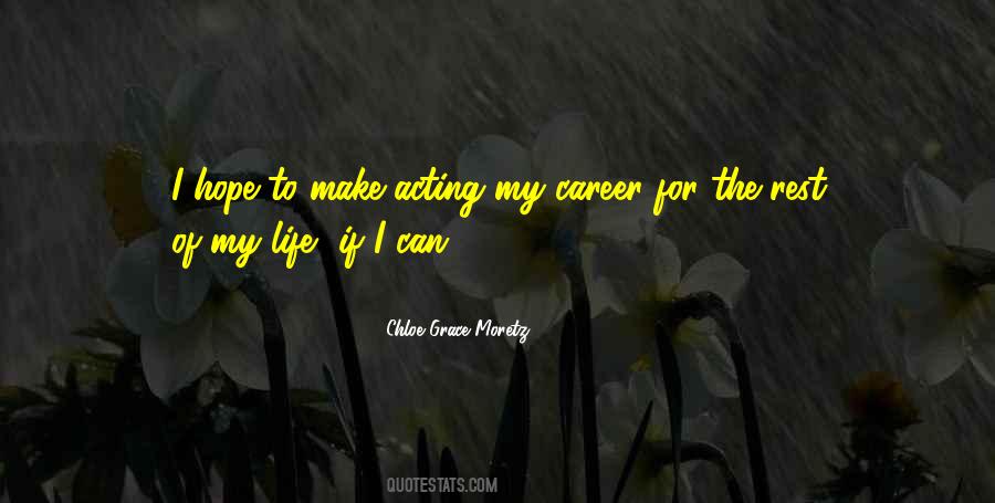 Quotes About Life Career #59701