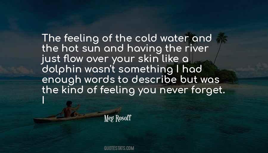 Quotes About River Water #686223