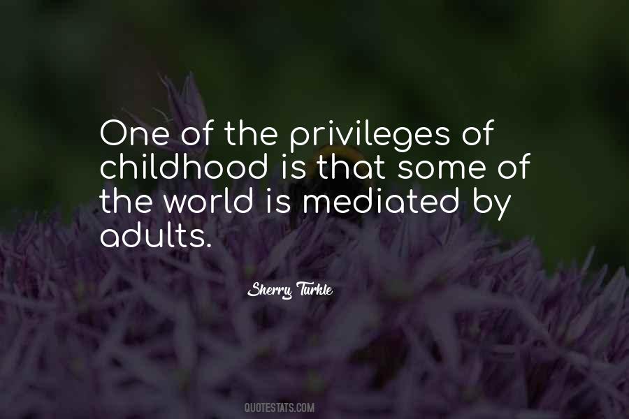 Quotes About Privileges #1105900