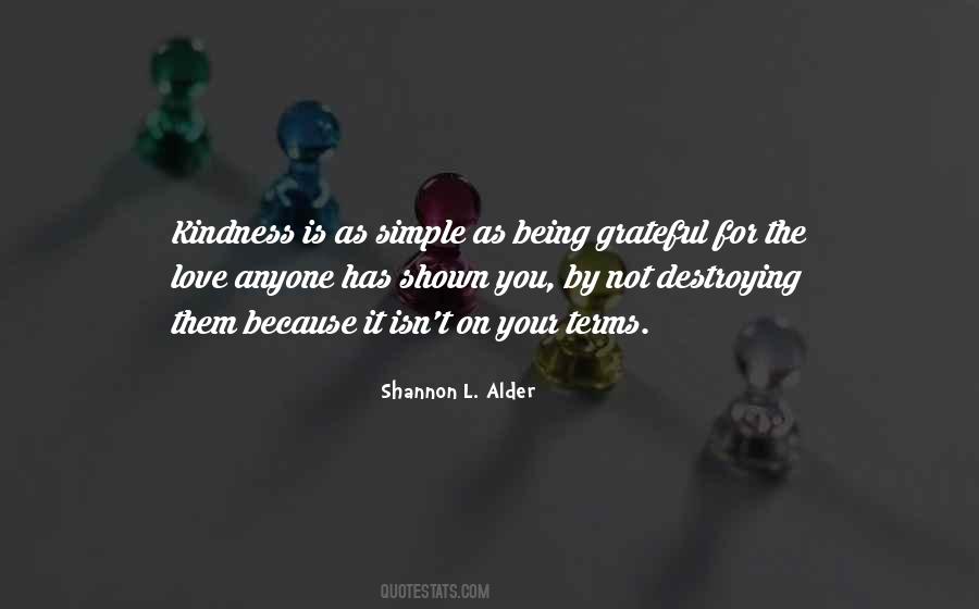 Love Shown Quotes #1514468