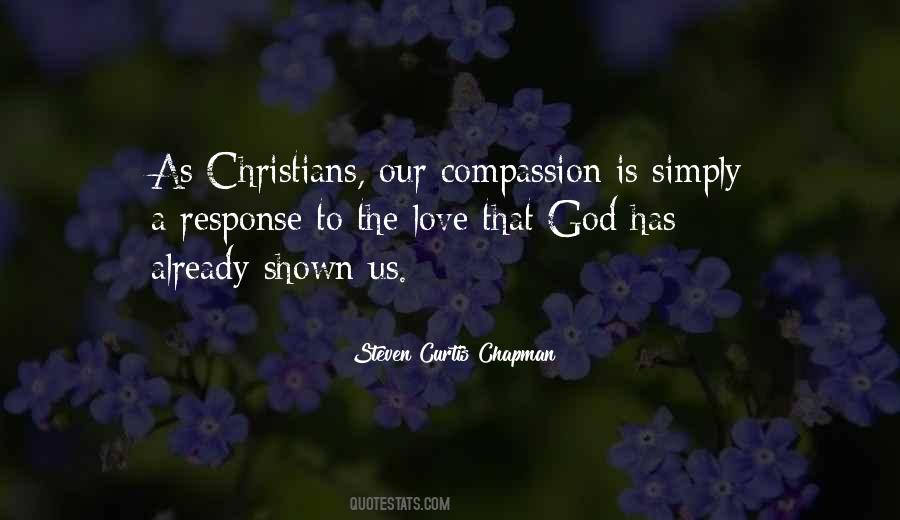 Love Shown Quotes #289968
