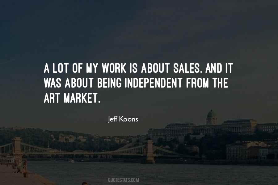 Quotes About The Art Market #704501