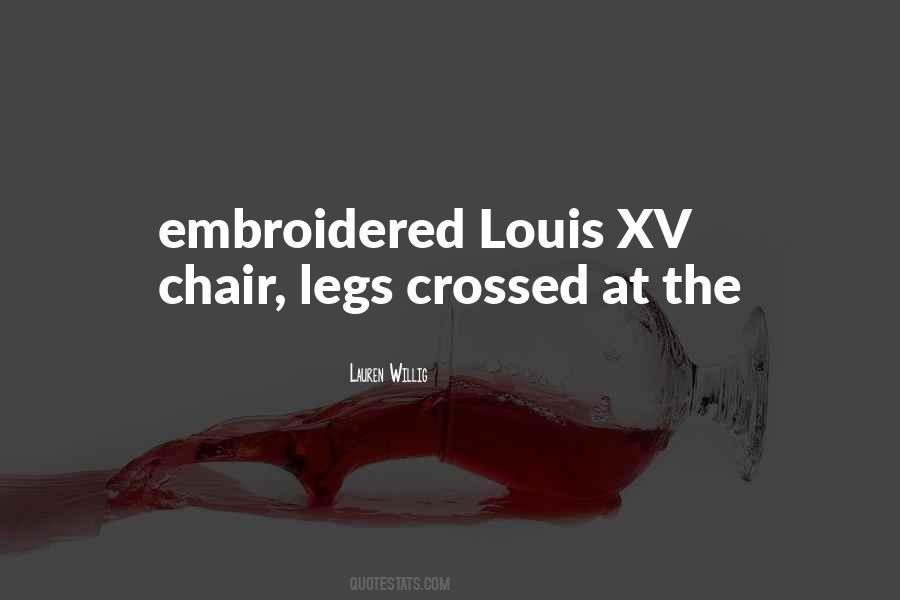 Quotes About Crossed Legs #282