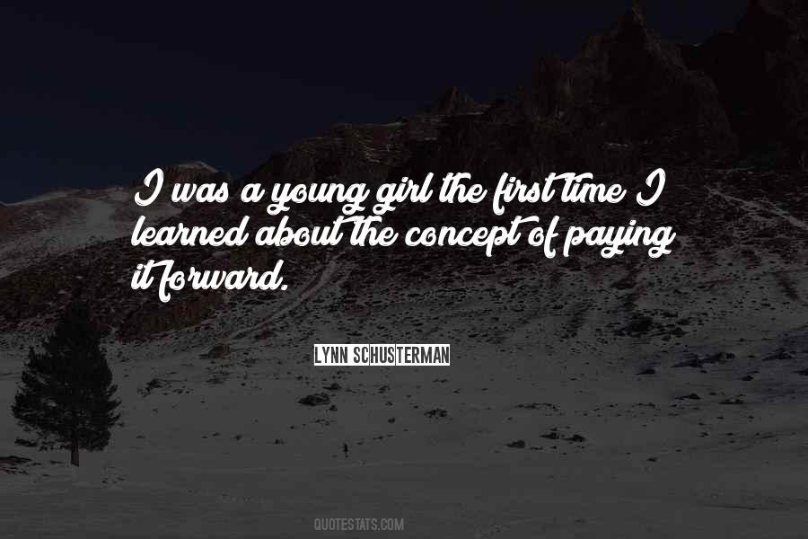 Young Girl Quotes #1466818