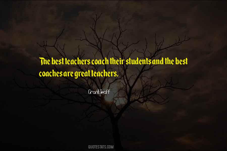 Quotes About Best Teachers #1586435