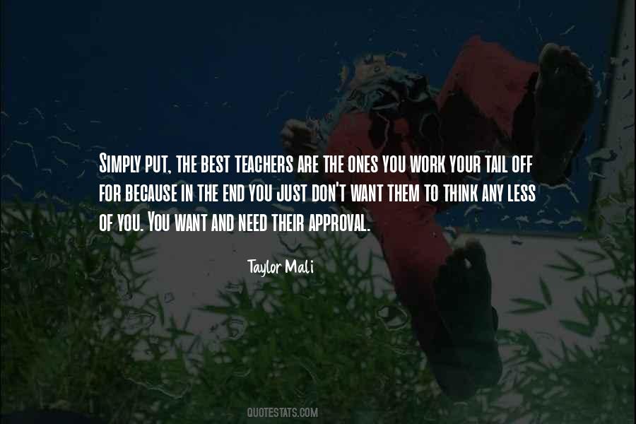 Quotes About Best Teachers #726968