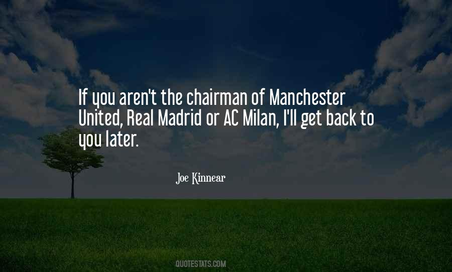 Quotes About Manchester #1072554