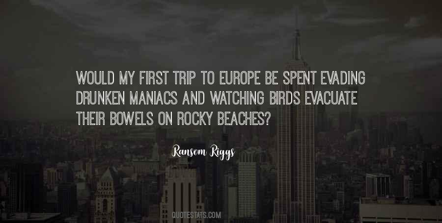 Quotes About Trip To Europe #1564490