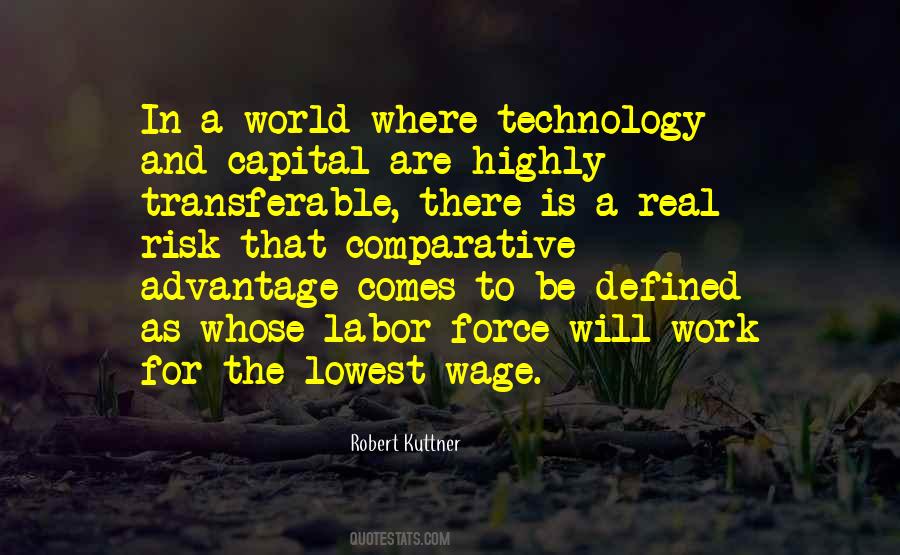 Quotes About Comparative Advantage #297726