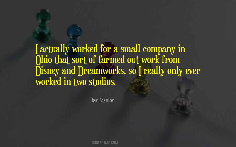Quotes About Dreamworks #1329832