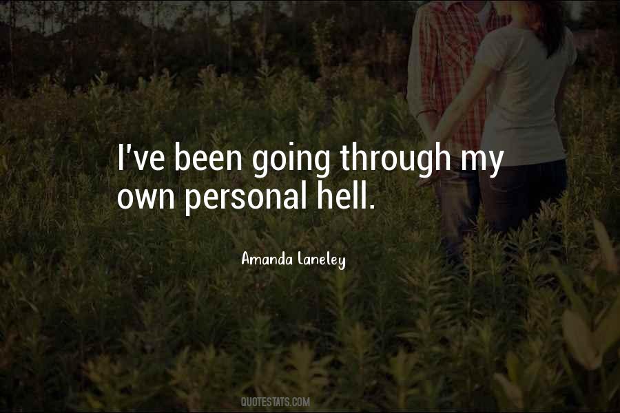 Quotes About Going Through Hell #1711062