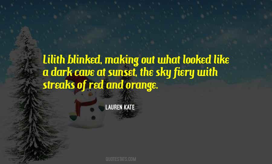 Orange Sunset Quotes #1199665