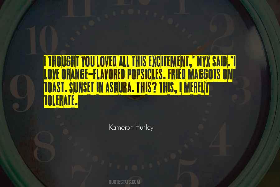 Orange Sunset Quotes #1653719