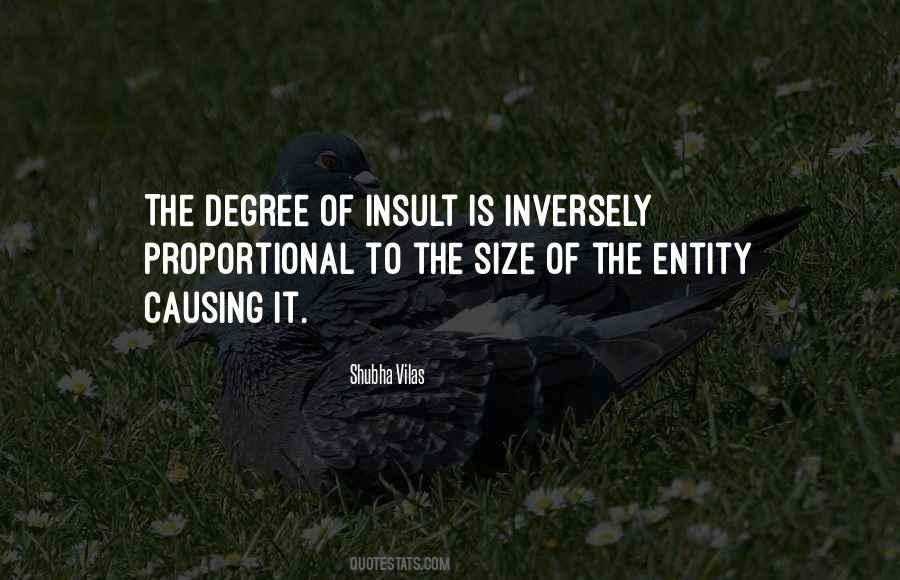 Quotes About Inversely Proportional #351668