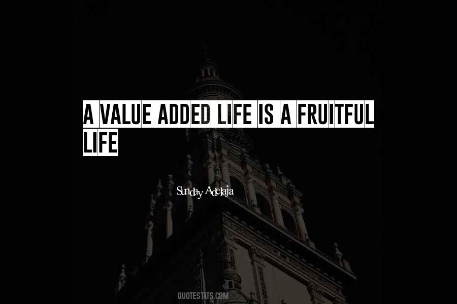 Life Is Fruitful Quotes #1565253