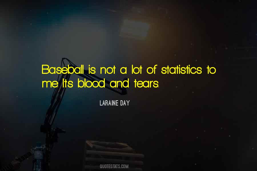 Quotes About Baseball Statistics #1694433