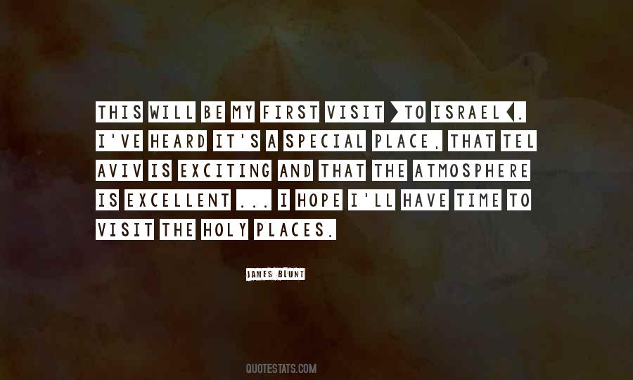 Quotes About Special Places #1400952