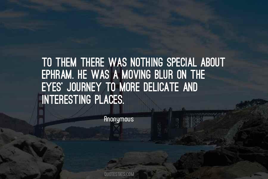 Quotes About Special Places #1624878