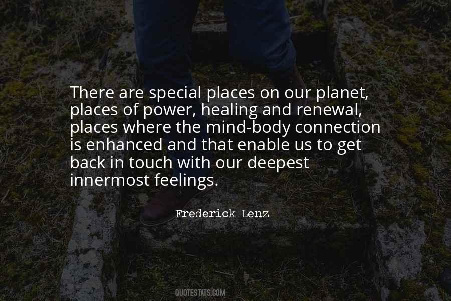 Quotes About Special Places #67448