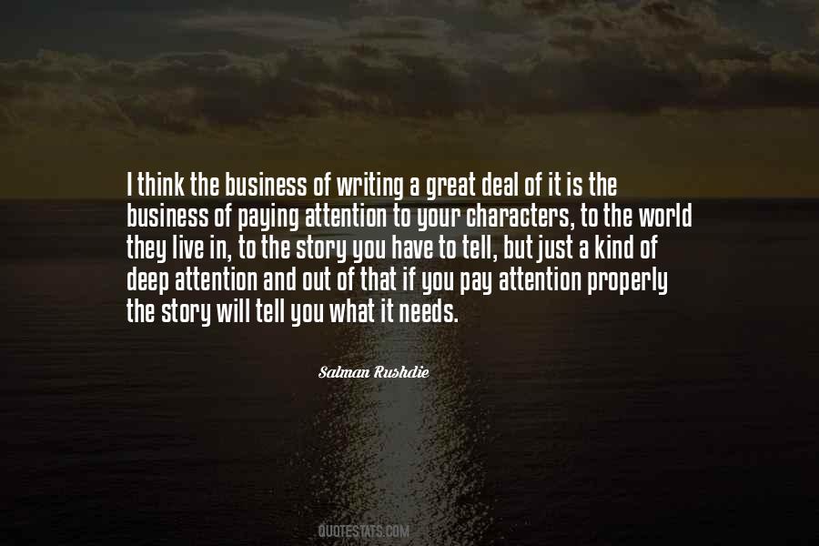 Quotes About Business Writing #43378