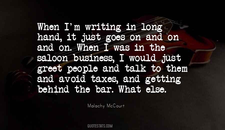 Quotes About Business Writing #657524