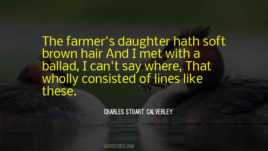 Farmer S Daughter Quotes #662623