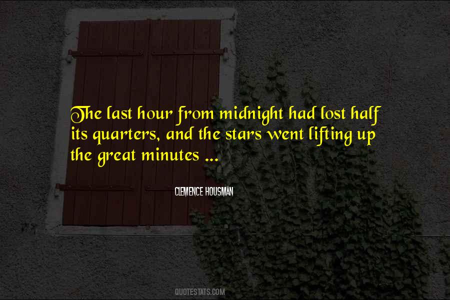 Quotes About The Midnight Hour #1140621