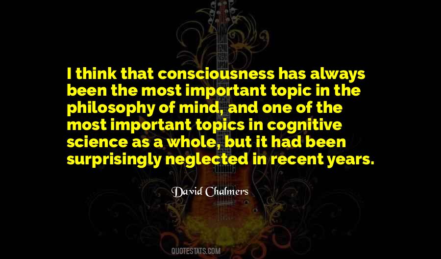 Consciousness Science Quotes #231361