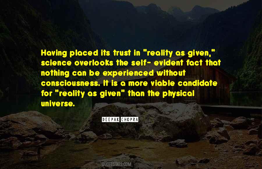 Consciousness Science Quotes #397519