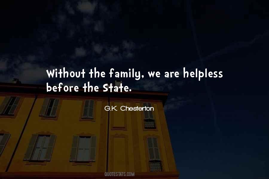 Quotes About Without Family #107349