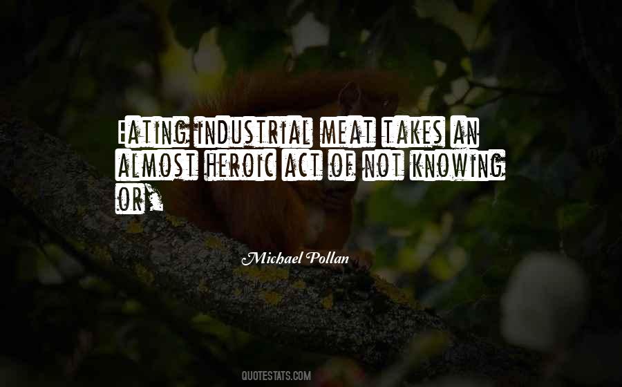 Heroic Act Quotes #110210