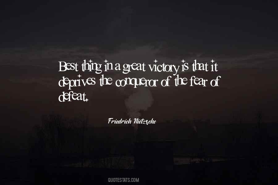 Great Victory Quotes #475405