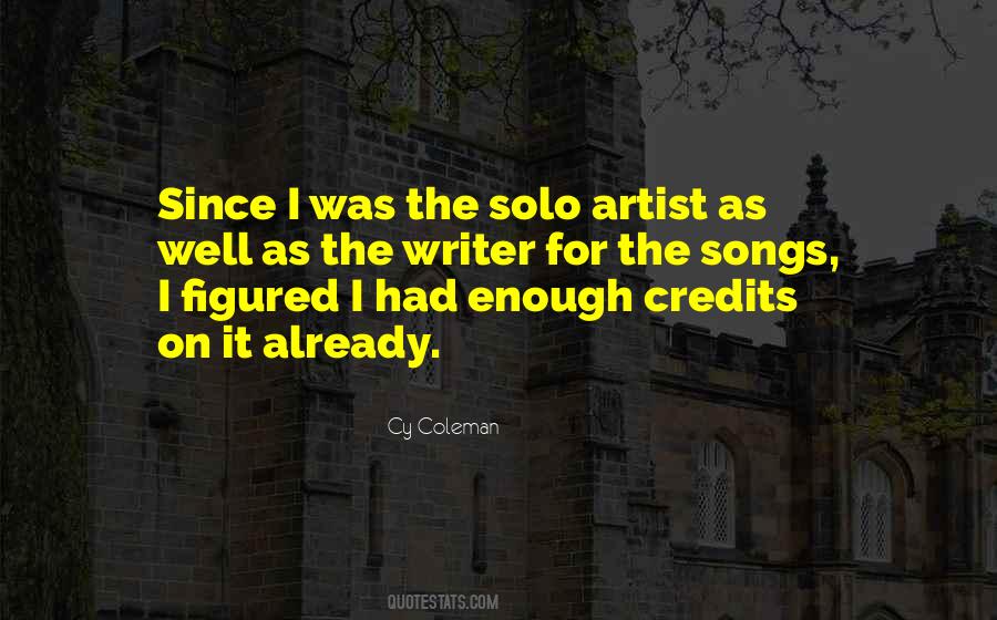 Quotes About Credits #438739