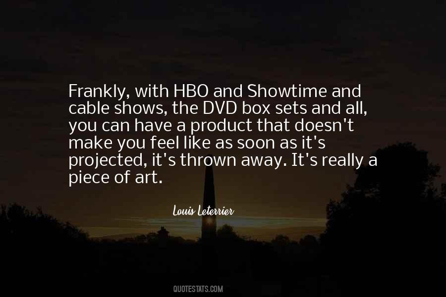 Quotes About Art Shows #561569