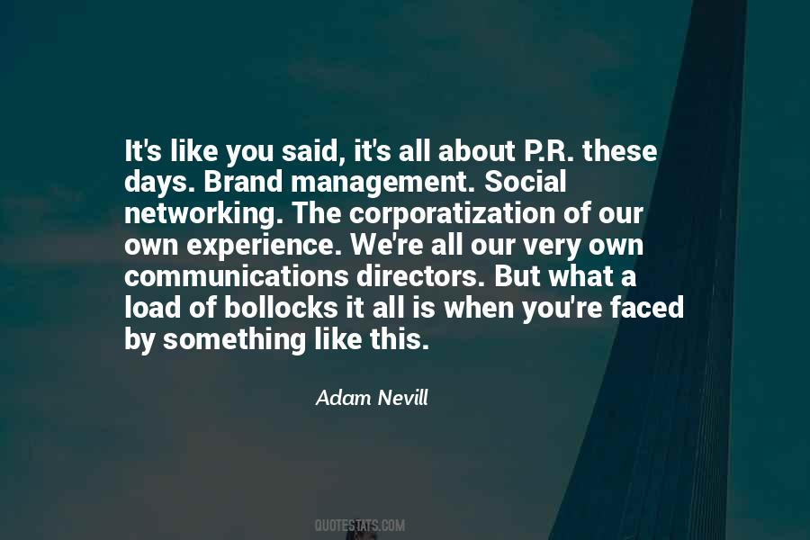 Quotes About Brand Experience #1136532