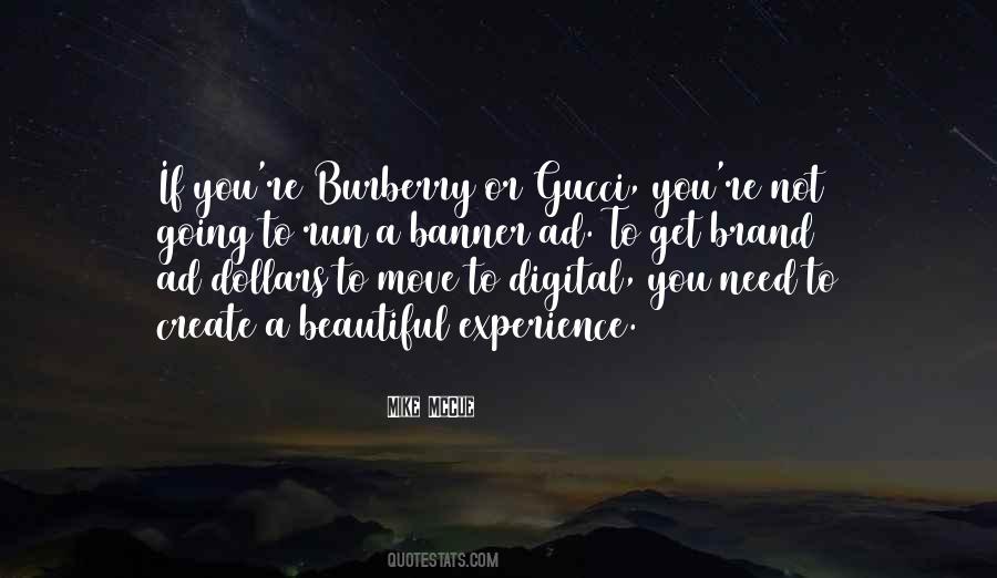 Quotes About Brand Experience #115892