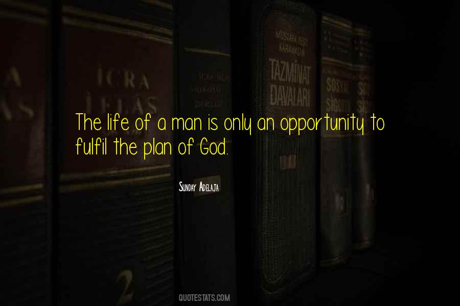 Quotes About The Plan Of God #1145988