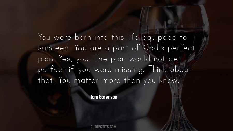 Quotes About The Plan Of God #131077