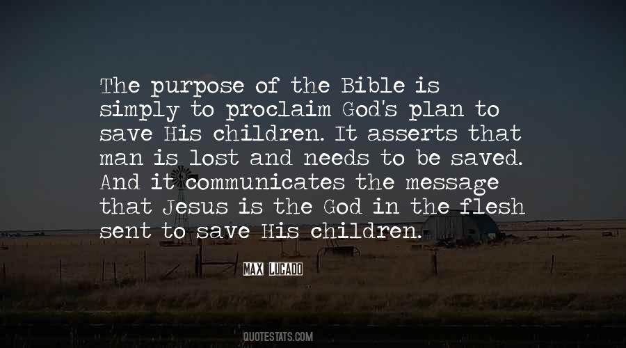 Quotes About The Plan Of God #133167
