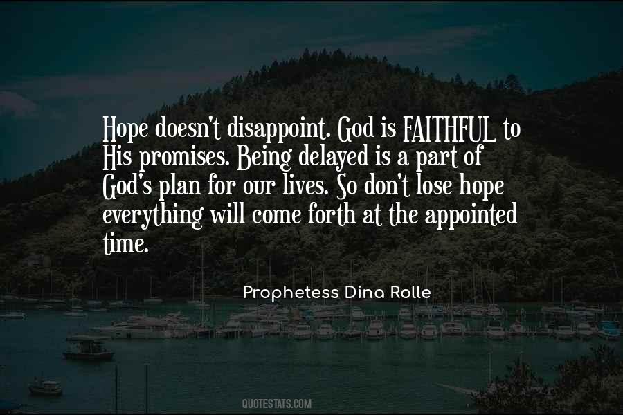 Quotes About The Plan Of God #181603