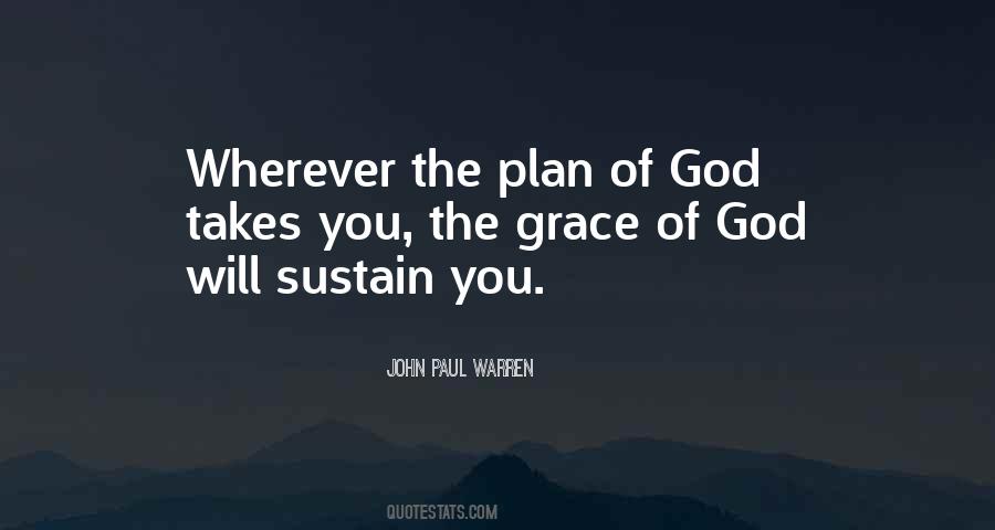 Quotes About The Plan Of God #1835651