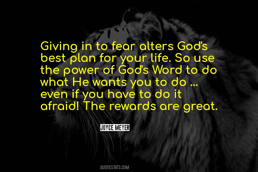 Quotes About The Plan Of God #40590